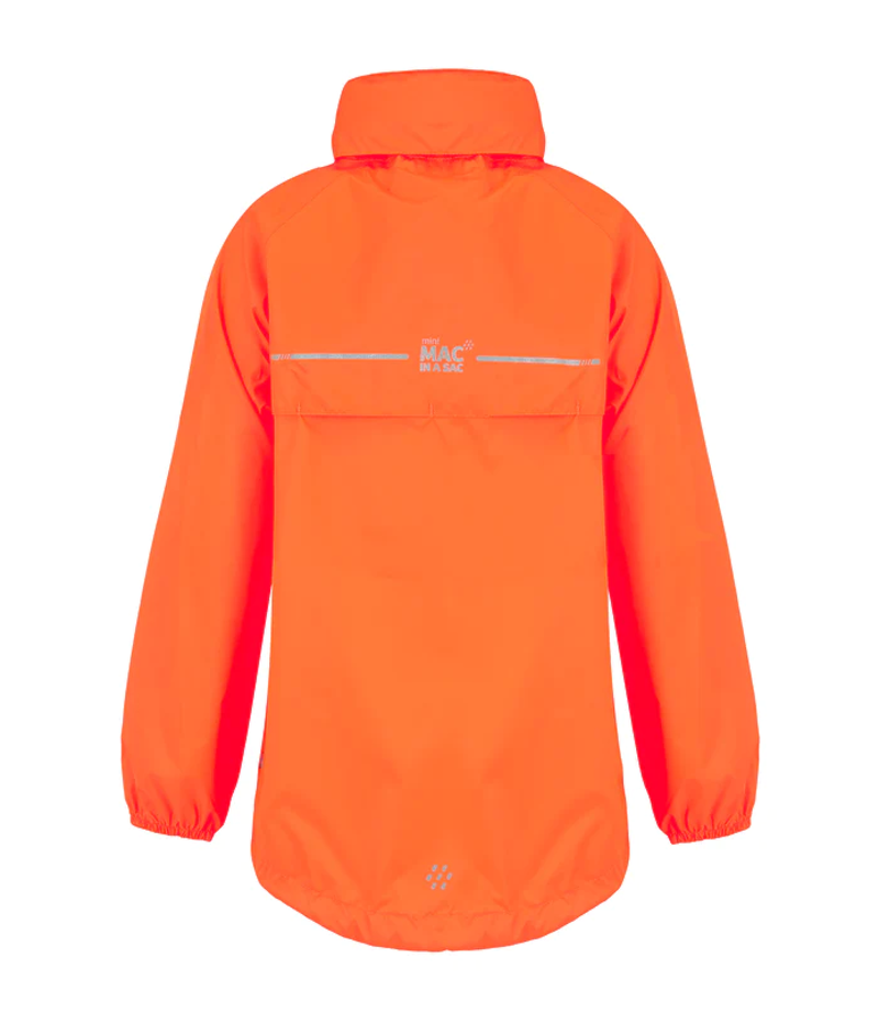 Mac In A Sac Origin 2 Kids Jacket - Neon Orange-3